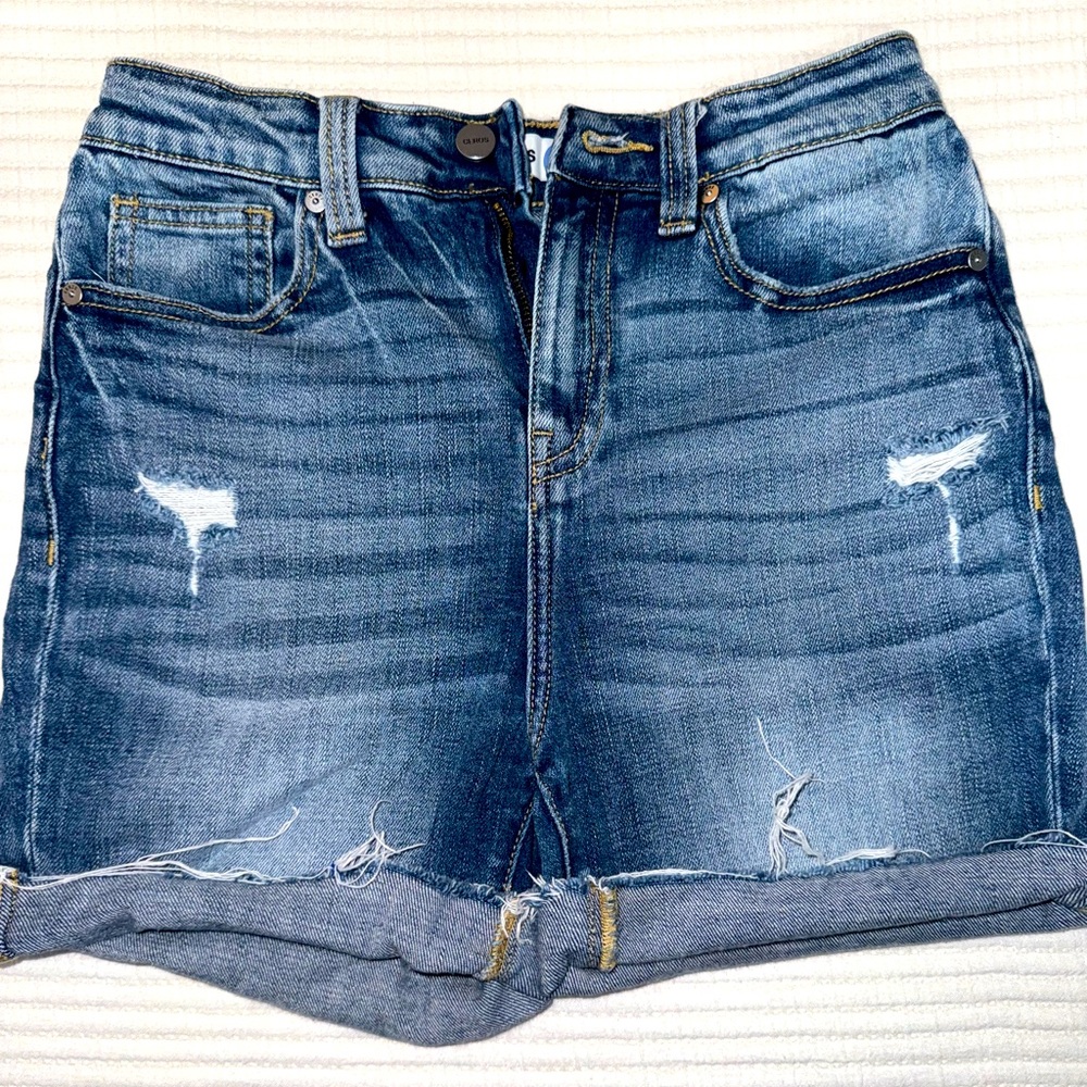 Ceros Blue Denim Shorts